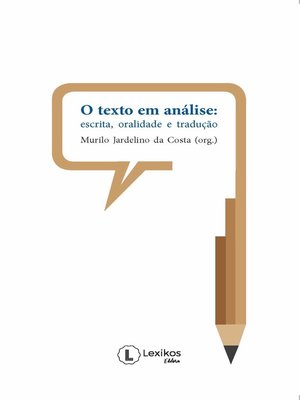 cover image of O texto em análise